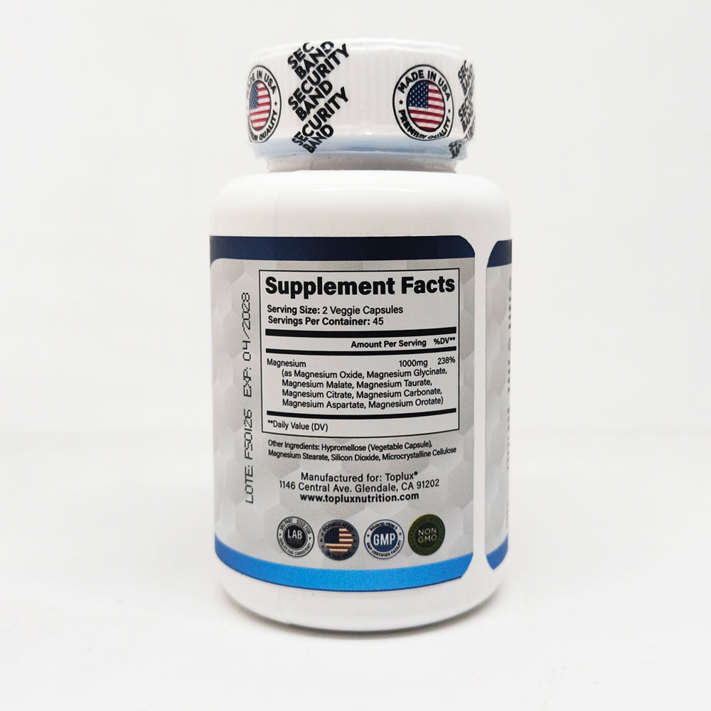 Magnesium Complex 8 En 1 Toplux