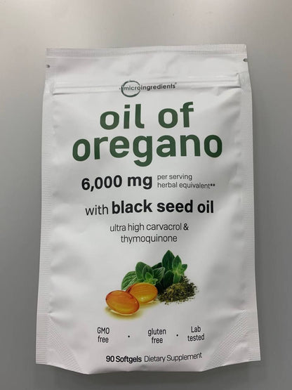 Oil of Oregano + Aceite de Semilla Negra - 2 en 1