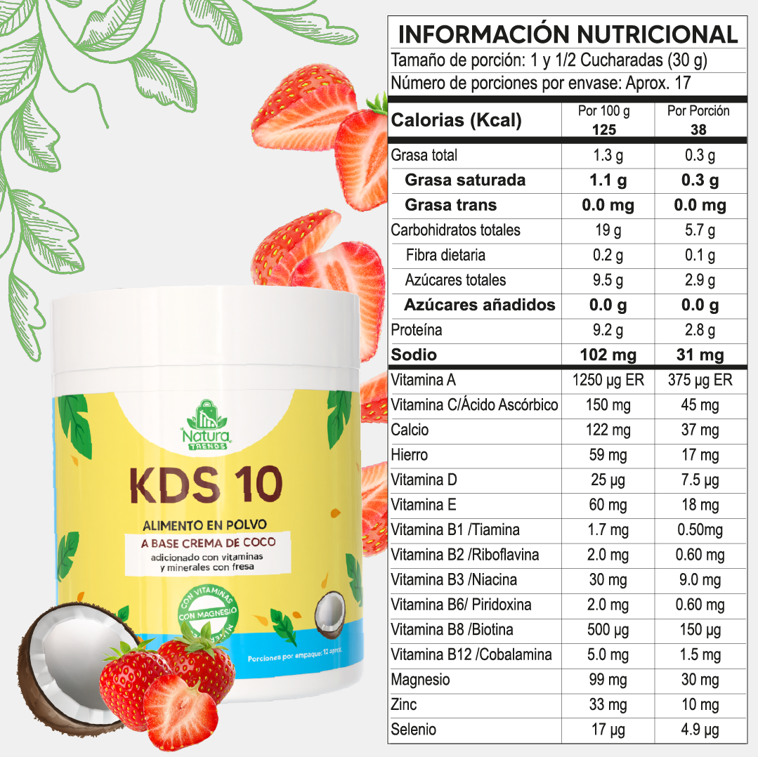 KIDS 10 - ALIMENTO EN POLVO